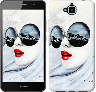 

Чохол Дівчина аквареллю на Huawei Ascend Y600 90003