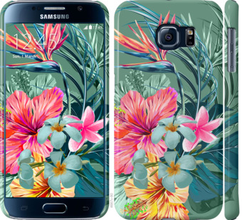 

Чохол Тропічні квіти v1 на Samsung Galaxy S6 G920 844795