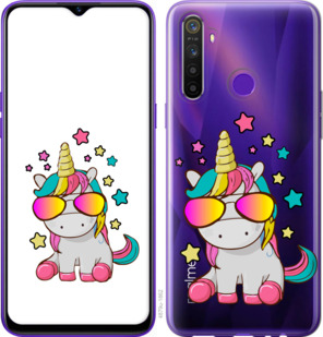 

Чохол Єдиноріг в окулярах на Realme 5 919308