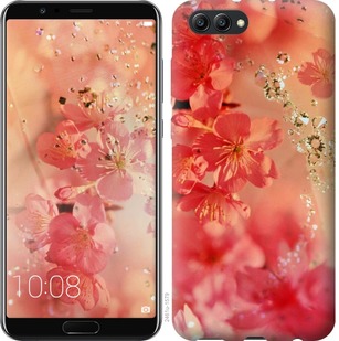 

Чохол Рожеві квіти на Huawei Honor V10 / View 10 673279