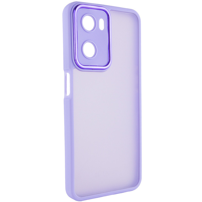 Фото TPU+PC чехол Accent для Oppo A57s / A77s (White / Purple) в магазине vchehle.ua