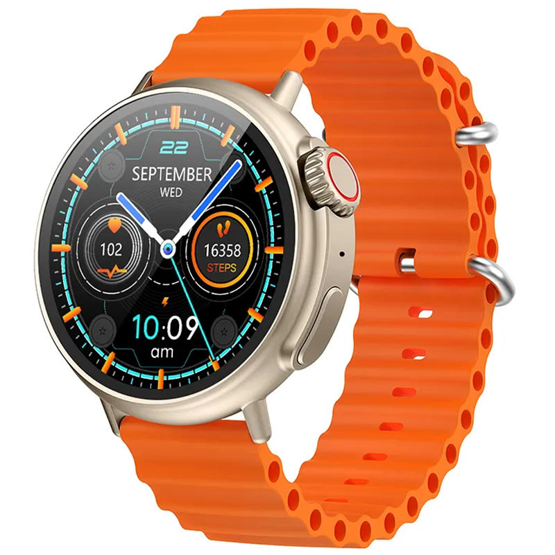 Фото Смарт-часы Hoco Smart Watch Y18 Smart sports watch (call version) (Gold) на vchehle.ua
