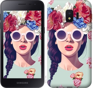 

Чохол Дівчина з квітами на Samsung Galaxy J2 Core 670084