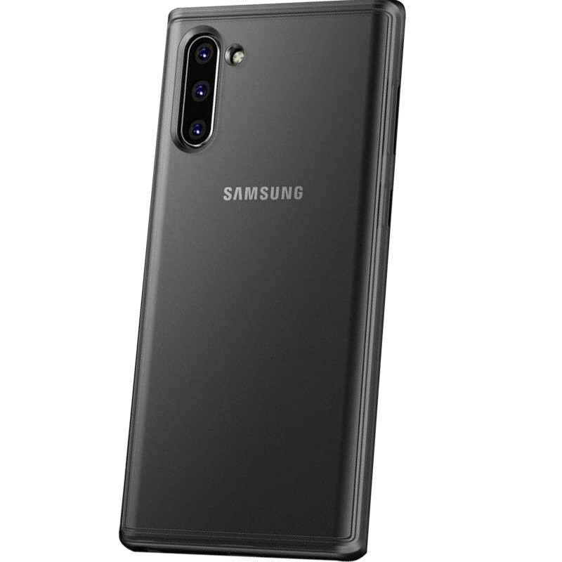 

TPU+PC чехол iPaky Matte Smooth для Samsung Galaxy Note 10 (Черный) 761467
