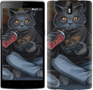 

Чехол gamer cat для OnePlus 1 635688