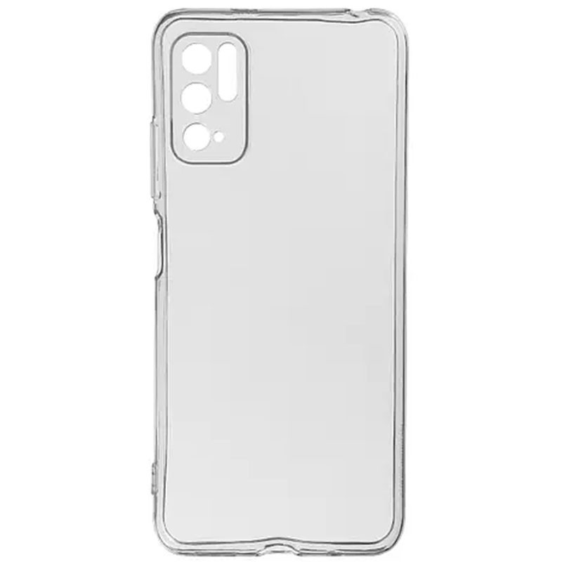 TPU чехол Epic Transparent 1,5mm Full Camera для Xiaomi Redmi Note 10 5G / Poco M3 Pro (Бесцветный (прозрачный))