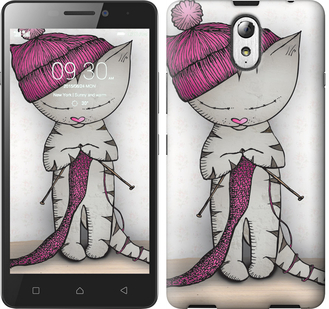 

Чехол Кошка рукодельница для Lenovo Vibe P1m 584230