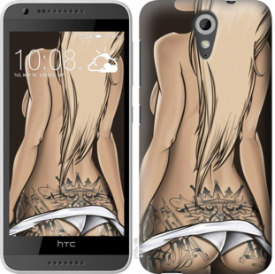 

Чохол Дівчина з татуюванням на HTC Desire 620G 923823