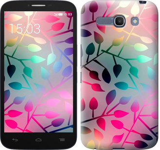 

Чехол Листья для Alcatel One Touch POP C9 657636
