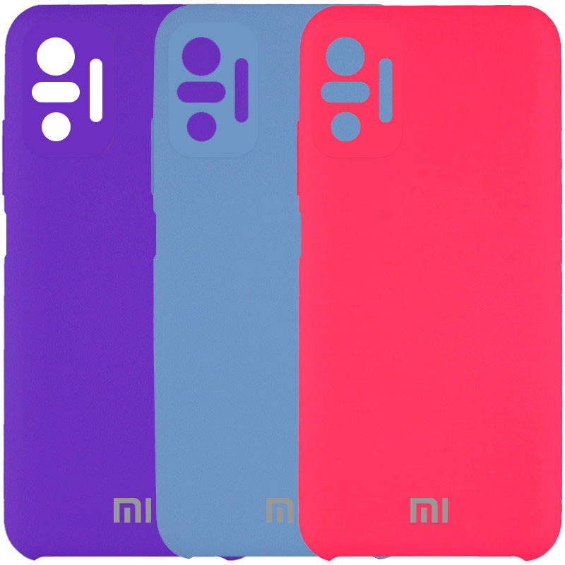 Чохол Silicone Cover Full Camera (AAA) на Xiaomi Redmi Note 10 Pro / 10 Pro Max