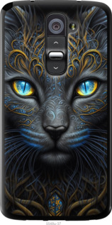 

Чехол Кошка для LG G2 1504685