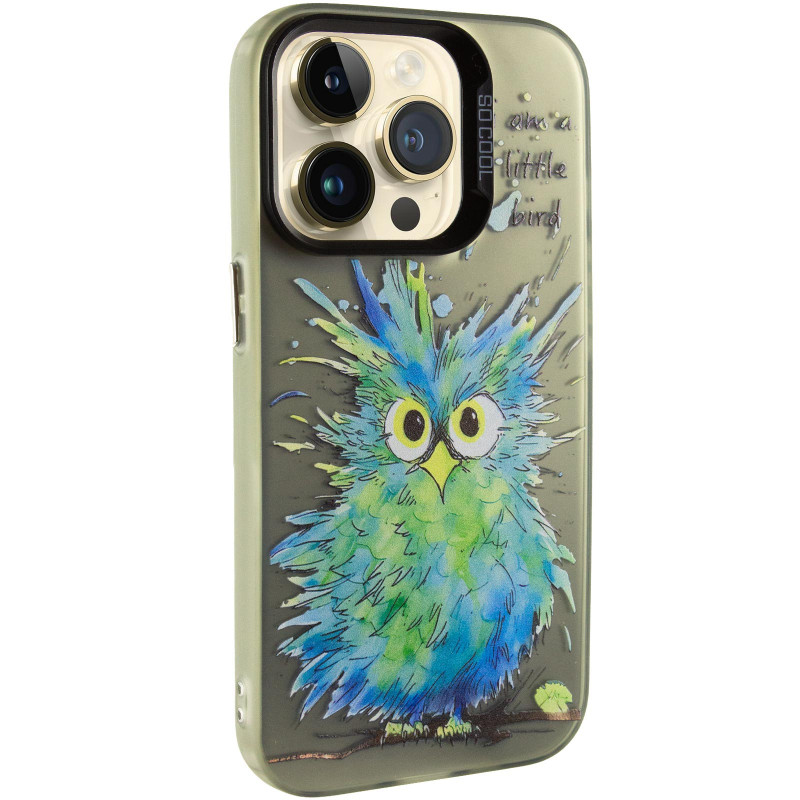 Чехол TPU+PC So Cool для Apple iPhone 15 Pro (6.1") (Little Bird)
