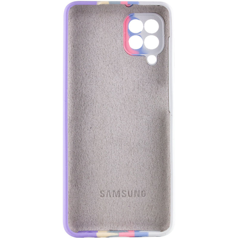 

Чохол Silicone Cover Full Rainbow для Samsung Galaxy A22 4G (Білий / Бузковий) 1482385