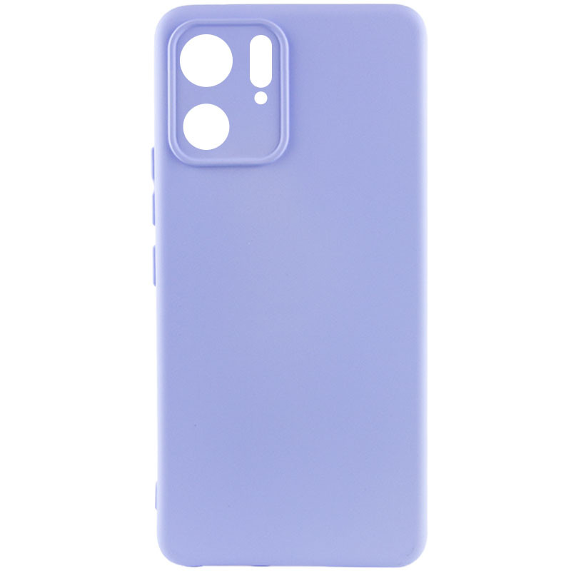 Чехол Silicone Cover Lakshmi Full Camera (A) для Motorola Edge 40 (Сиреневый / Dasheen)