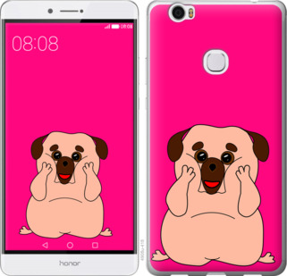 

Чехол Весёлый мопс для Huawei Honor Note 8 928605