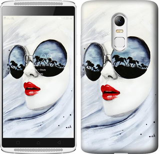 

Чохол Дівчина аквареллю на Lenovo K6 89843