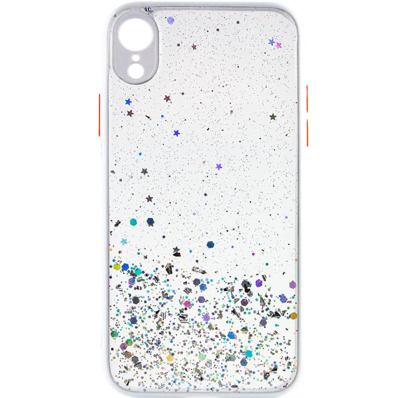 

TPU чохол Spangle star з захистом камери на Apple iPhone XR (6.1") (Білий) 1211812