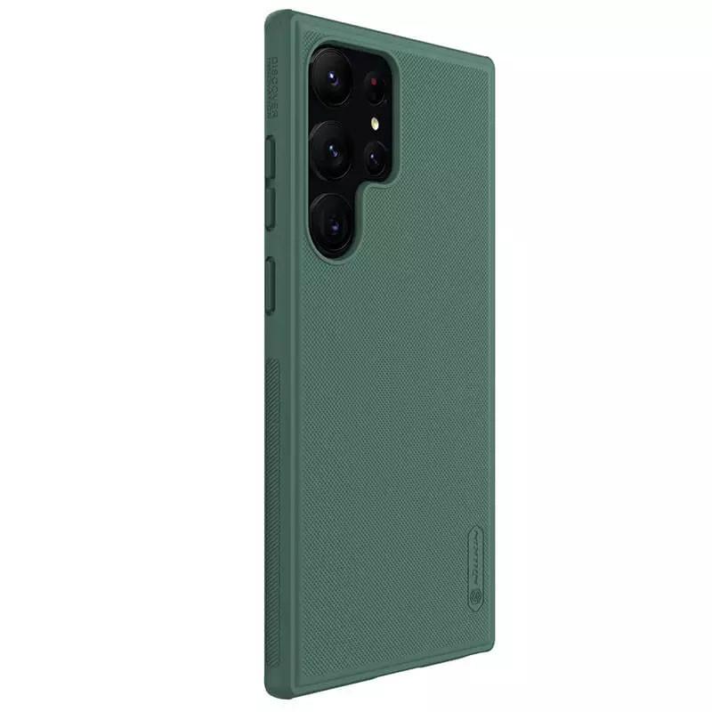 Чехол Nillkin Matte Pro для Samsung Galaxy S23 Ultra (Зеленый / Deep Green) в магазине vchehle.ua