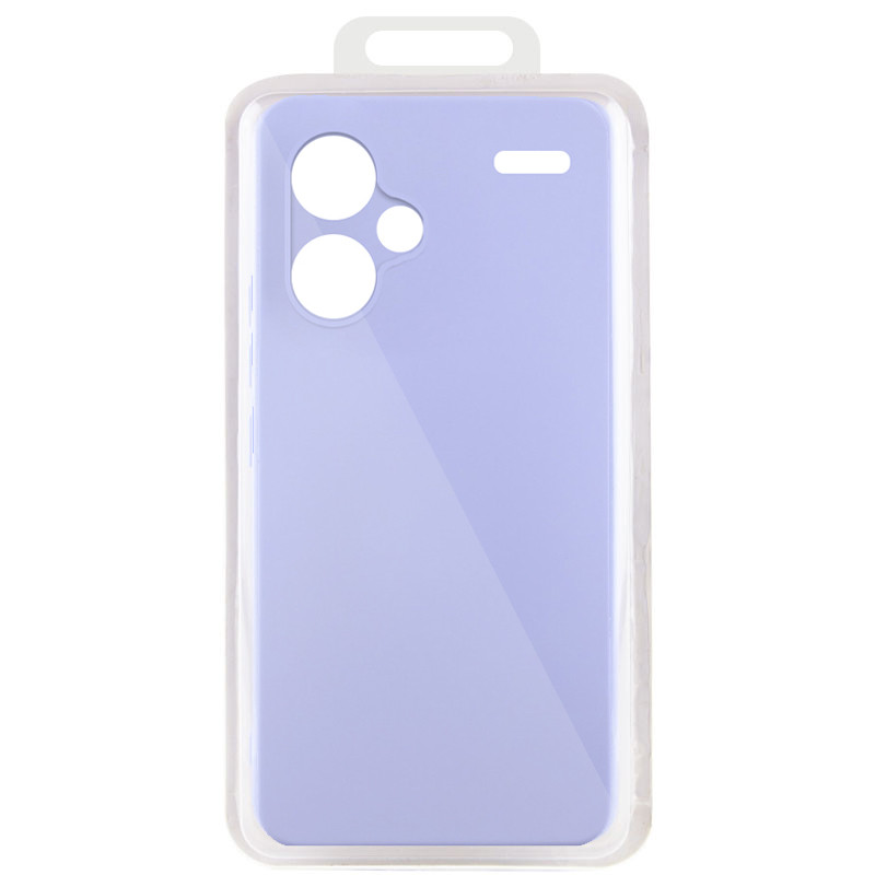 Чохол Silicone Cover Lakshmi Full Camera (A) на Xiaomi Redmi Note 13 Pro+ (Бузковий / Dasheen) в магазині vchehle.ua