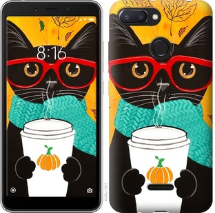 

Чохол Осінній кіт на Xiaomi Redmi 6 669749