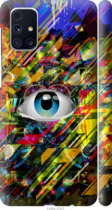 Чехол Абстрактный глаз для Samsung Galaxy M31s M317F