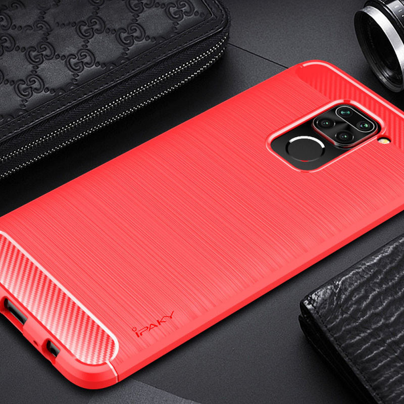

TPU чохол iPaky Slim Series для Xiaomi Redmi Note 9 (Червоний) 906356