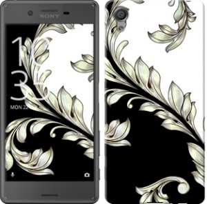 Чехол White and black 1 для Sony Xperia X F5122