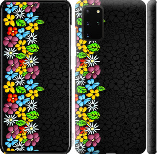 

Чехол цветочный орнамент для Samsung Galaxy S20 Plus 879420