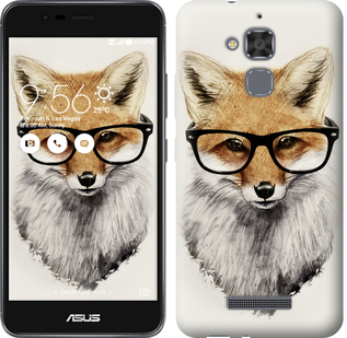 

Чехол Лис в очках для Asus Zenfone 3 Max ZC520TL 634604
