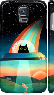 

Чохол Кот, нло, радуга, рыба для Samsung Galaxy S5 Duos SM G900FD 1402793