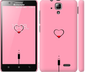 

Чехол Подзарядка сердца1 для Lenovo A536 730113