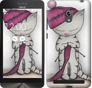 

Чехол Кошка рукодельница для Asus ZenFone 6 A600CG 584442