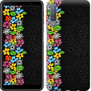 

Чохол квітковий орнамент на Samsung Galaxy A7 (2018) A750F 679423