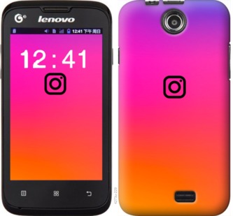 

Чохол Instagram на Lenovo A300 730740