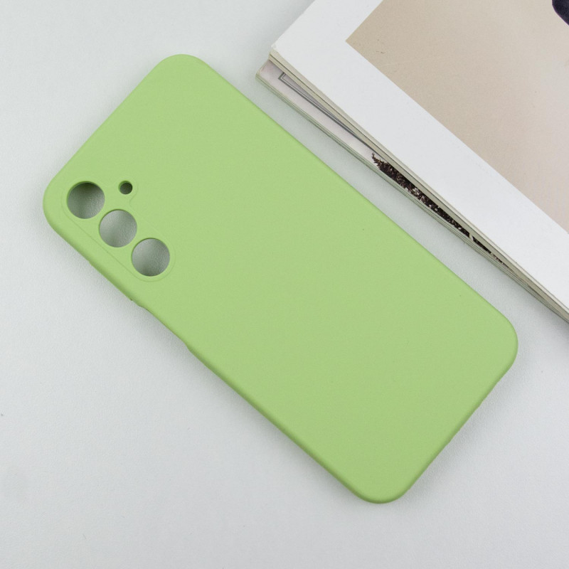 Фото Чехол Silicone Cover Lakshmi Full Camera (AA) для Samsung Galaxy A25 5G (Зеленый / Pistachio) в магазине vchehle.ua