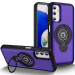 TPU+Textured PC Magnet на Samsung Galaxy A14 4G/5G (Purple)