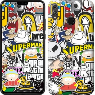 

Чехол Popular logos для Huawei Honor 8X 687856