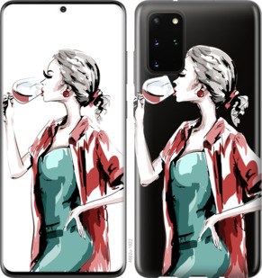

Чохол Дівчина з келихом на Huawei Honor Play 4T Pro 920052