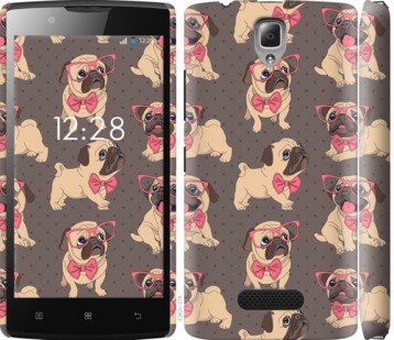 

Чехол мопсики 2 для Lenovo A2010 731399