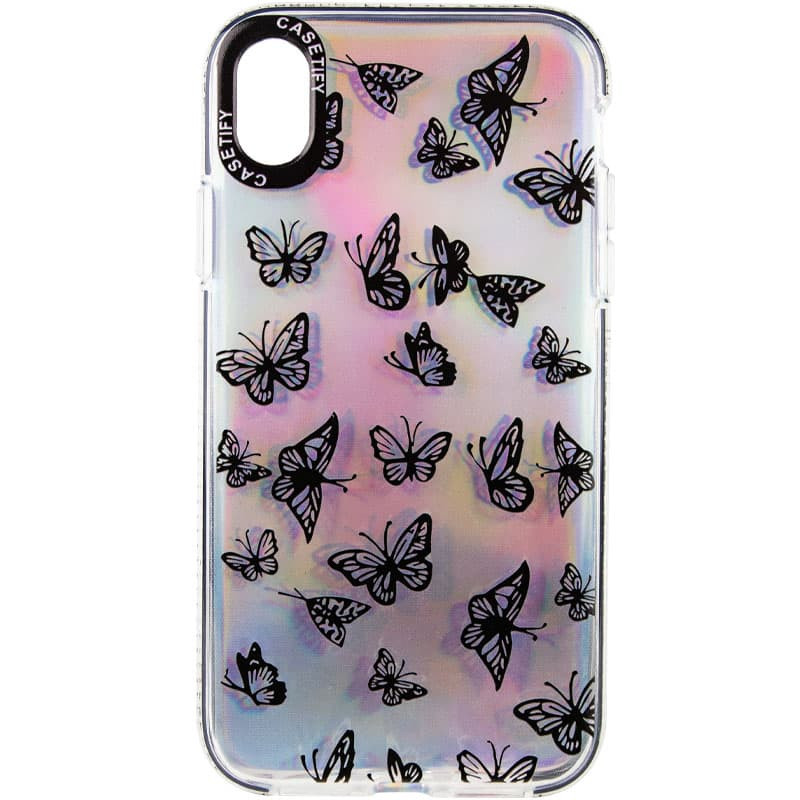 

TPU чехол Aurora Butterfly для Apple iPhone XR (6.1") (Черный) 1200490