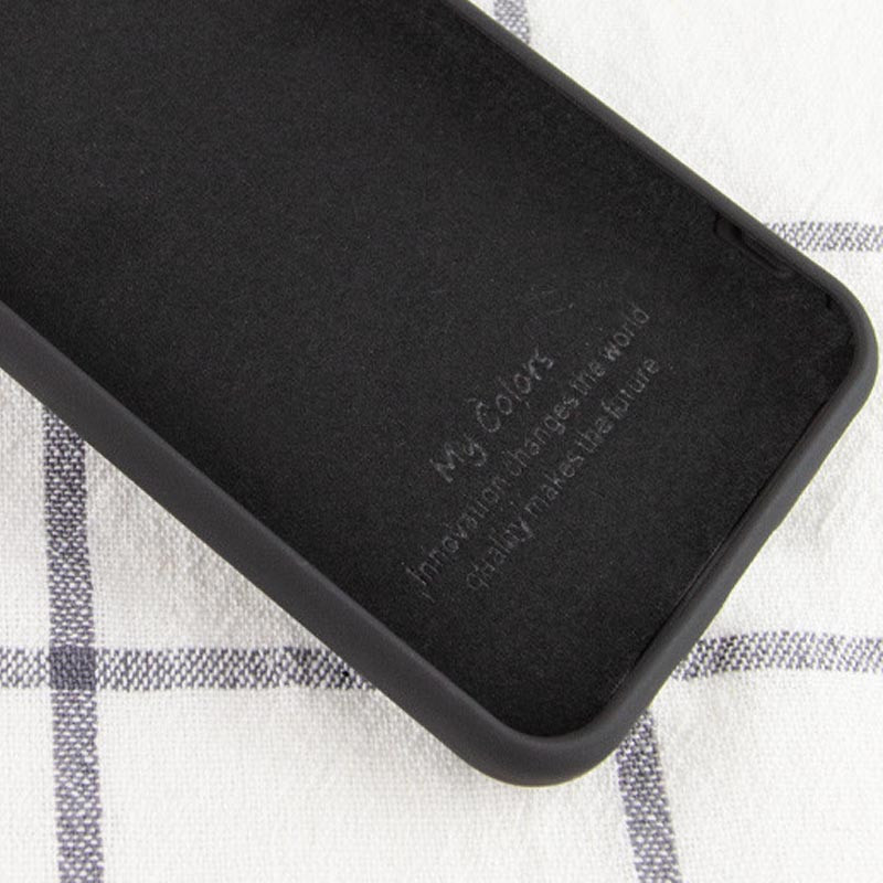 Фото Чохол Silicone Cover Full without Logo (A) на Xiaomi Mi 10T Lite / Redmi Note 9 Pro 5G (Чорний / Black) на vchehle.ua