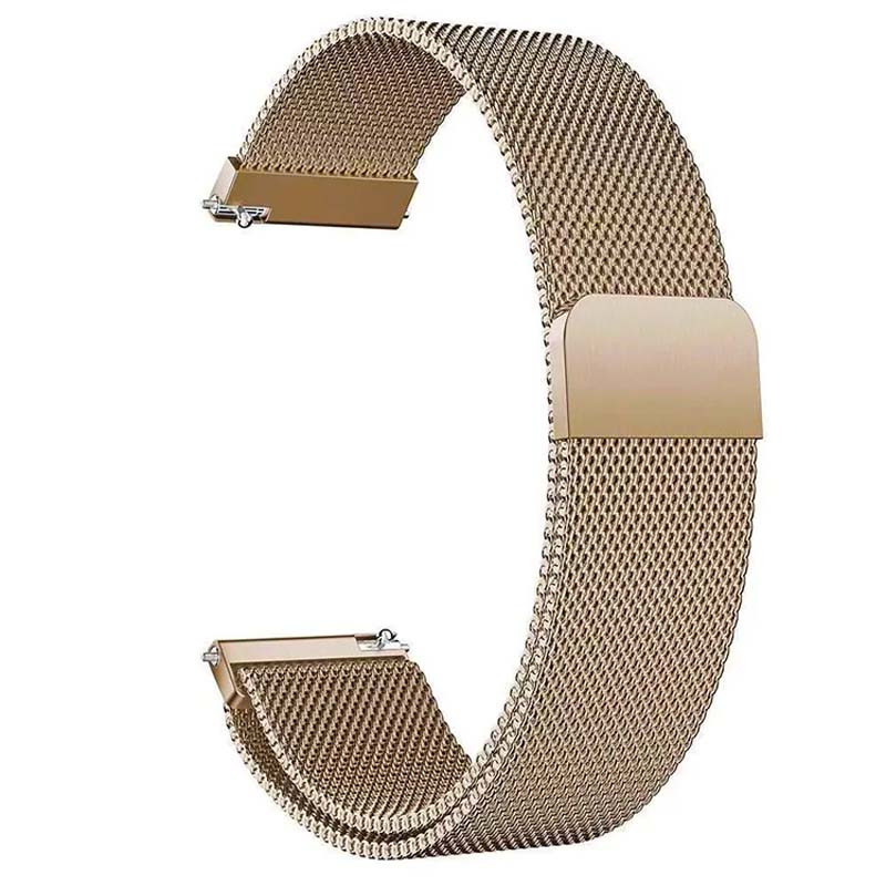 Ремешок Milanese Loop для Smart Watch 22mm (Retro Gold)