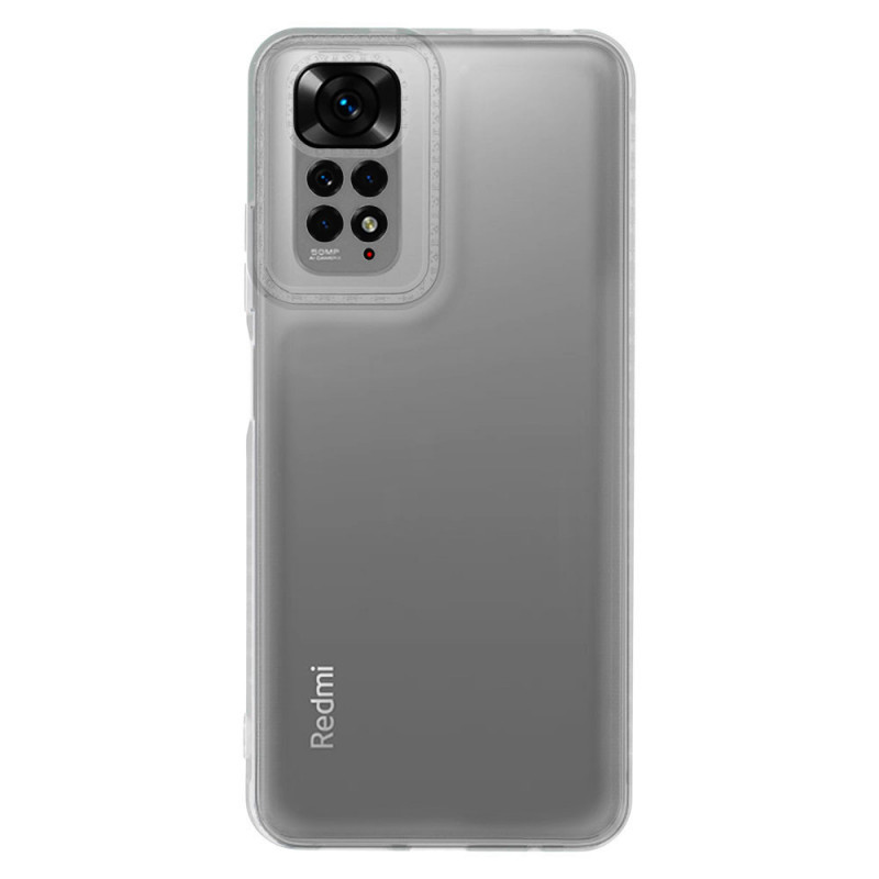 Фото Чохол TPU Starfall Clear на Xiaomi Redmi Note 11 Pro 4G/5G / 12 Pro 4G (Сірий) на vchehle.ua