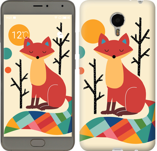 

Чехол Rainbow fox для Meizu Metal 576995