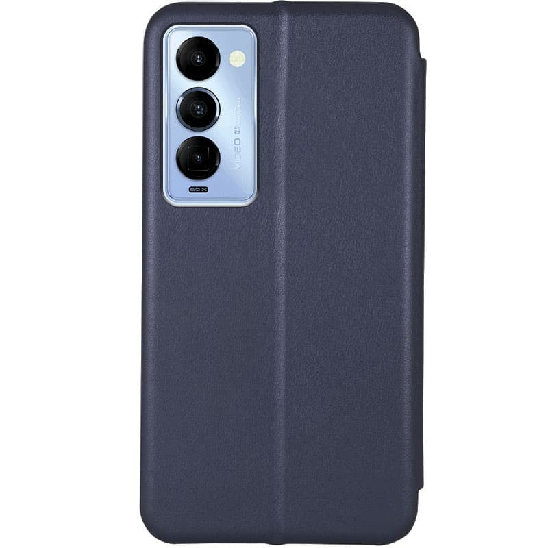 

Шкіряний чохол (книжка) Classy для Tecno Camon 18 (Темно синій) 1241044