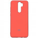TPU чехол Matte LOGO для Xiaomi Redmi Note 8 Pro (Розовый  / Coral)