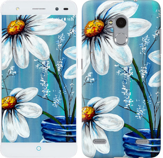 

Чехол Красивые арт-ромашки для ZTE V7 Lite 324719