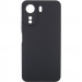 Чохол TPU GETMAN Liquid Silk Full Camera на Xiaomi Redmi 13C / Poco C65 (Чорний / Black)