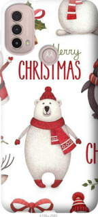 

Чехол Merry Christmas для Motorola E40 1444053