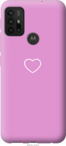 Чехол Сердце 2 для Motorola Moto G30